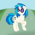 Vinyl Scratch by CloudlineDasher