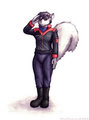 Proud Pilot [Mixed Medium - Commission]