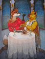 Valachko's romantic dinner by Chaotikat