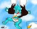 aqua bear caught!