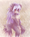 long hair, slant eyes by TierKhaos