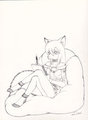Skye the Werefox Writing