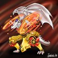 Cesarin the firebender. by fatdrake
