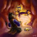 Magic lamp ' 'a by fatdrake