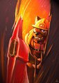 Lookit mah axe-fu