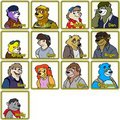 The Main Cast of The Beach Bears Story