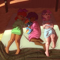Cutie Mark Crusaders Sleepover by kevinsano
