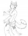 WhiteWulfe Raver by YuriMatsue  by whitewulfe