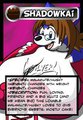 Furry card #011 Shadowkai