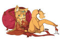 sleeping accompany girl by Visark