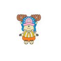 Chopper Cherry Blossoms Pic Progression #1 by DragOrion