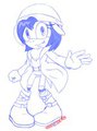 Commission: What would I look like in Sonic form?