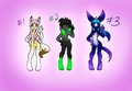 Adoptables by BroadwayBunny