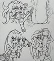 Sky, working out