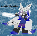 Arctic Nightfox by KHheartless2012